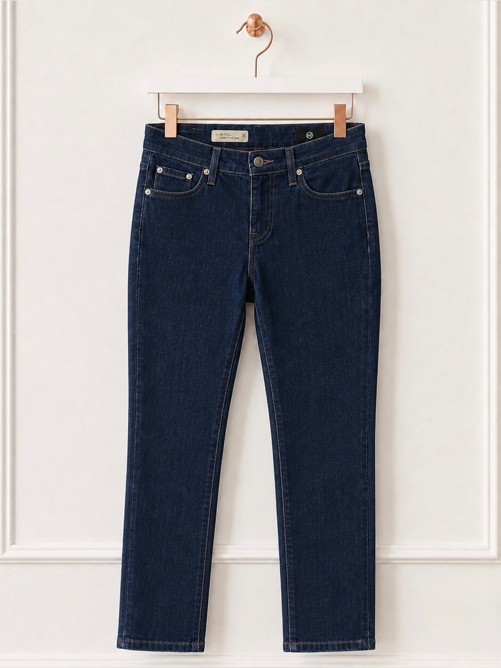 AG Adriano Goldschmied $188 Size 28 The Stilt Cigarette Leg Dark Wash Jeans